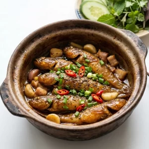 Cá bống kho tộ