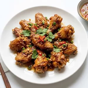 Gà chiên mắm