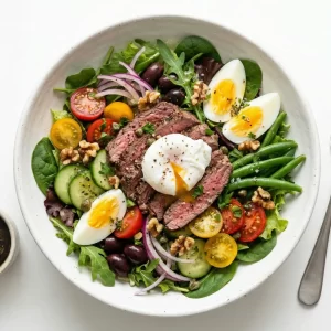 Salad bò trứng