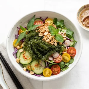 Salad rong nho